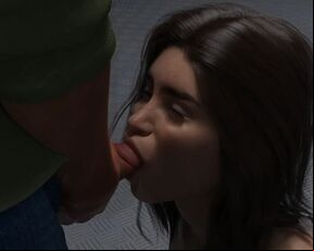 jack is fucking his stepsister's mouth