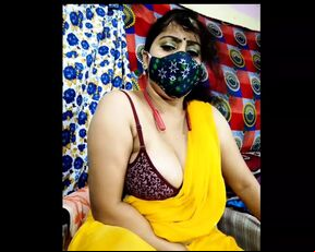 Indian married aunty show his ass hole